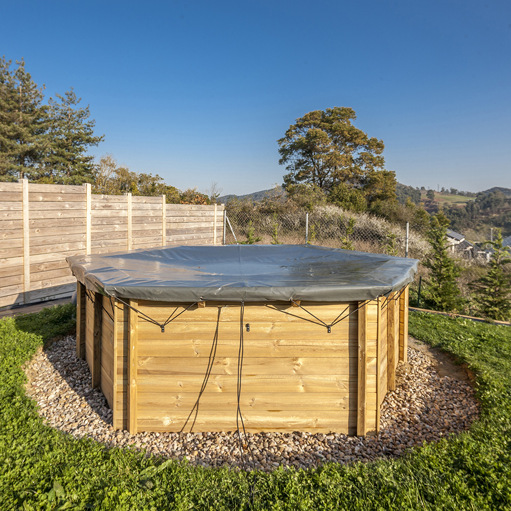 Poolskydd Gre Ø337 cm För Vanille 2