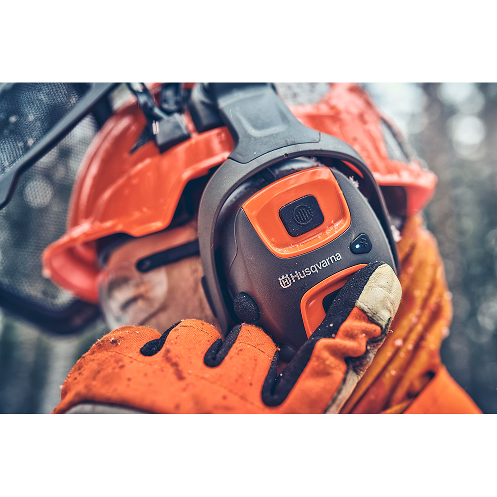 Hörselskydd Husqvarna X-SYNC Med Hjälmfäste