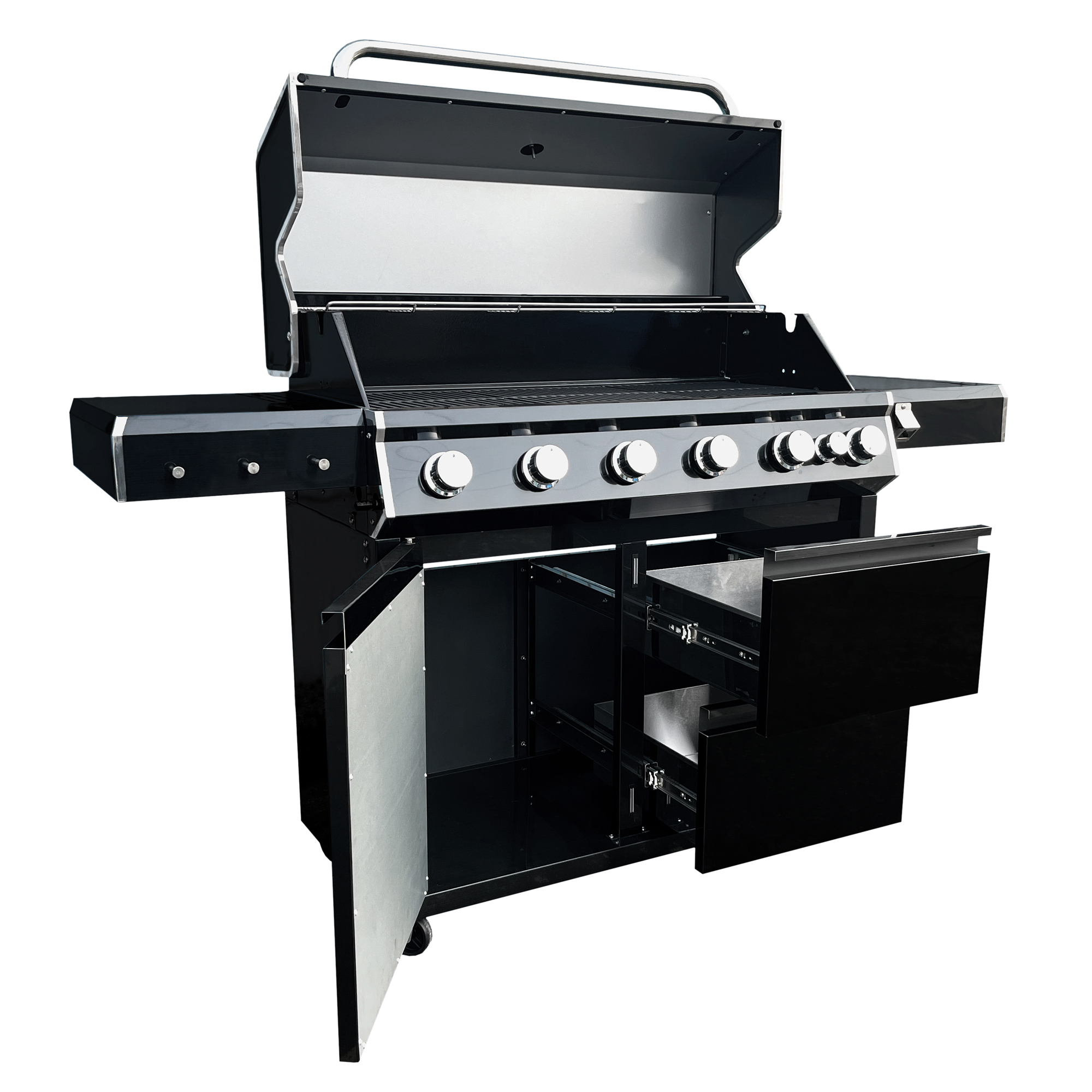 Gasolgrill Kobe Premium 6+1 PRE Svart