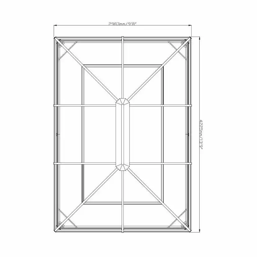 Pergola gop Verona 13 m2