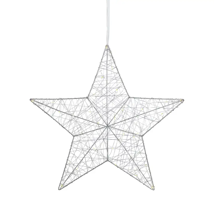 Adventsstjärna Markslöjd Artur Hängande