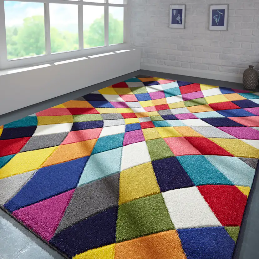 Friezematta Flair Rugs Rhumba Flerfärgad