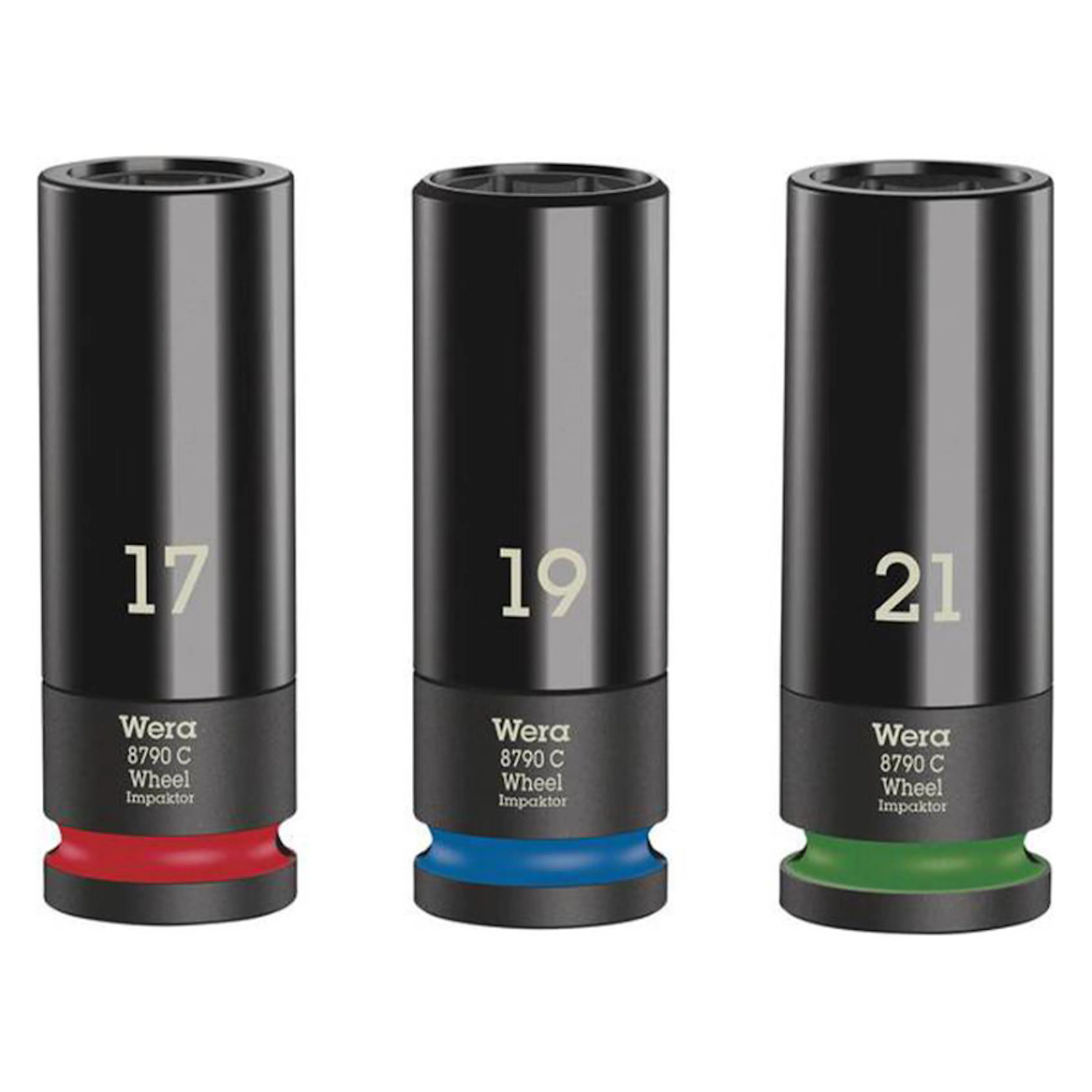 Krafthylssats Wera 1/2 tum Wheel Impaktor C Set 1 3Del
