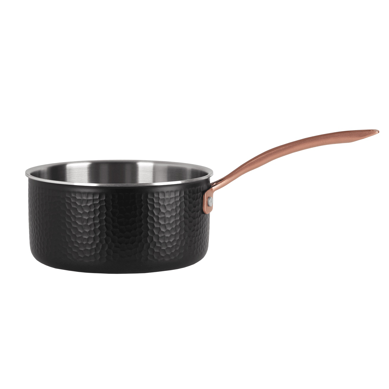 Kastrull Pepper med Lock 18 cm Svart
