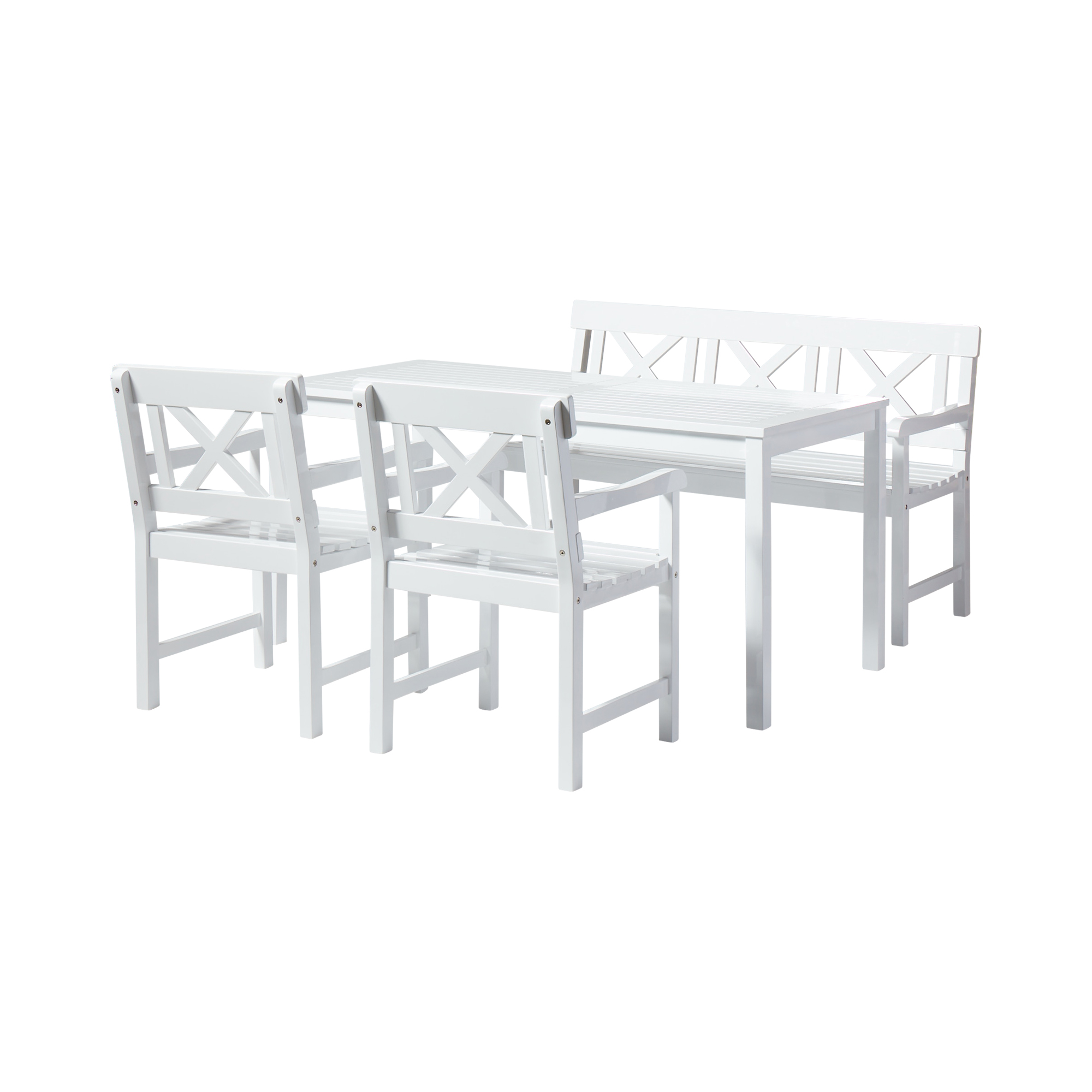 Trädgårdsgrupp Cinas Sofiero med Soffa och 2 Trädgårdsstolar