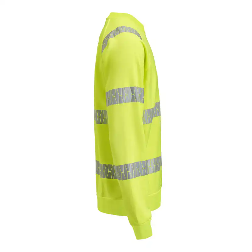 Sweatshirt Jobman Varsel HV Gul