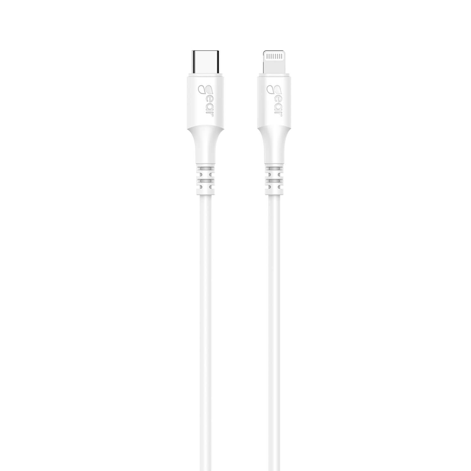 Laddare GEAR 220V 1xUSB-C PD 20W Kabel Lightning till USB-C MFI C94