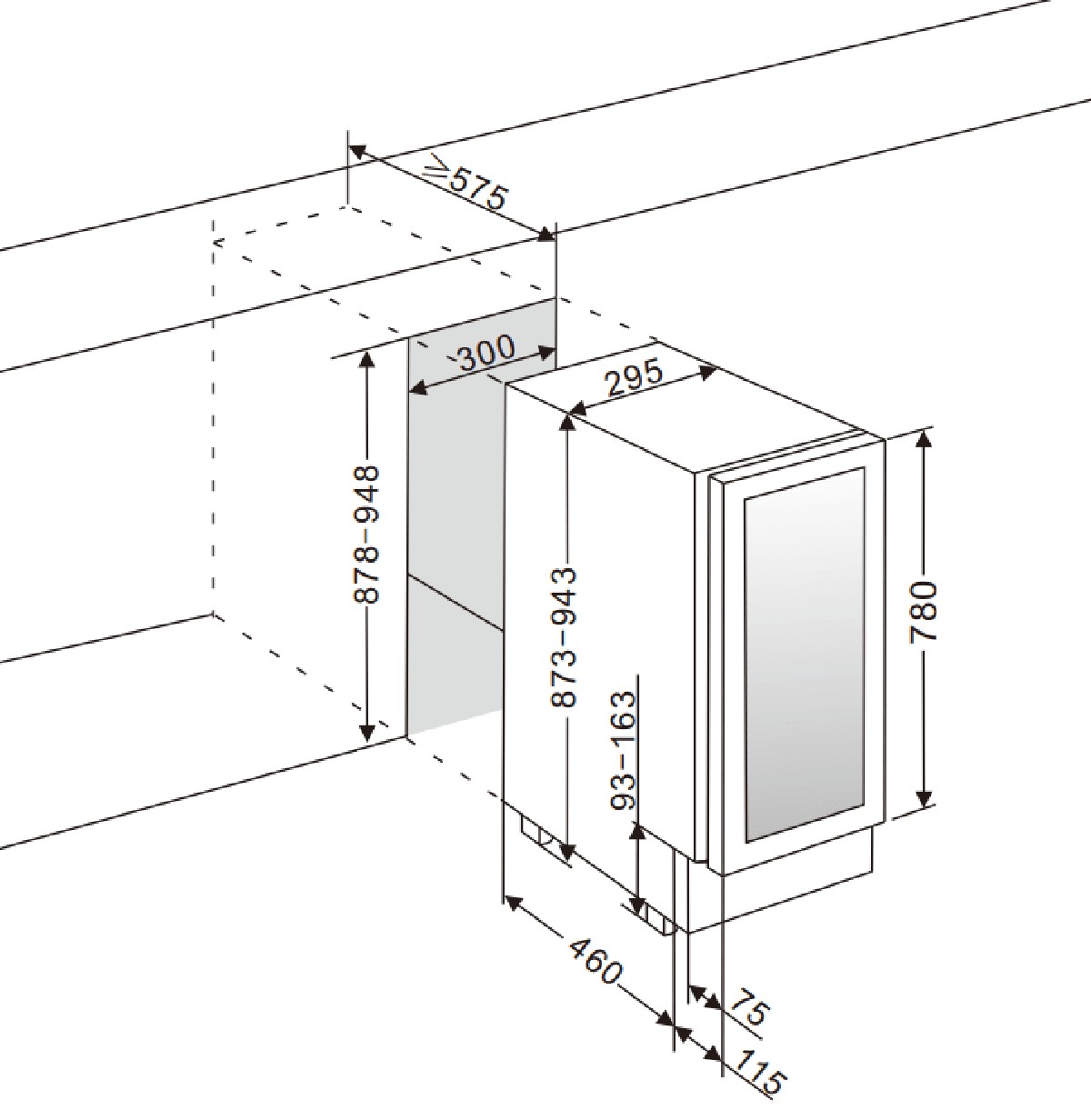Vinkyl mQuvée WineCave 780 30D WCD30S-780