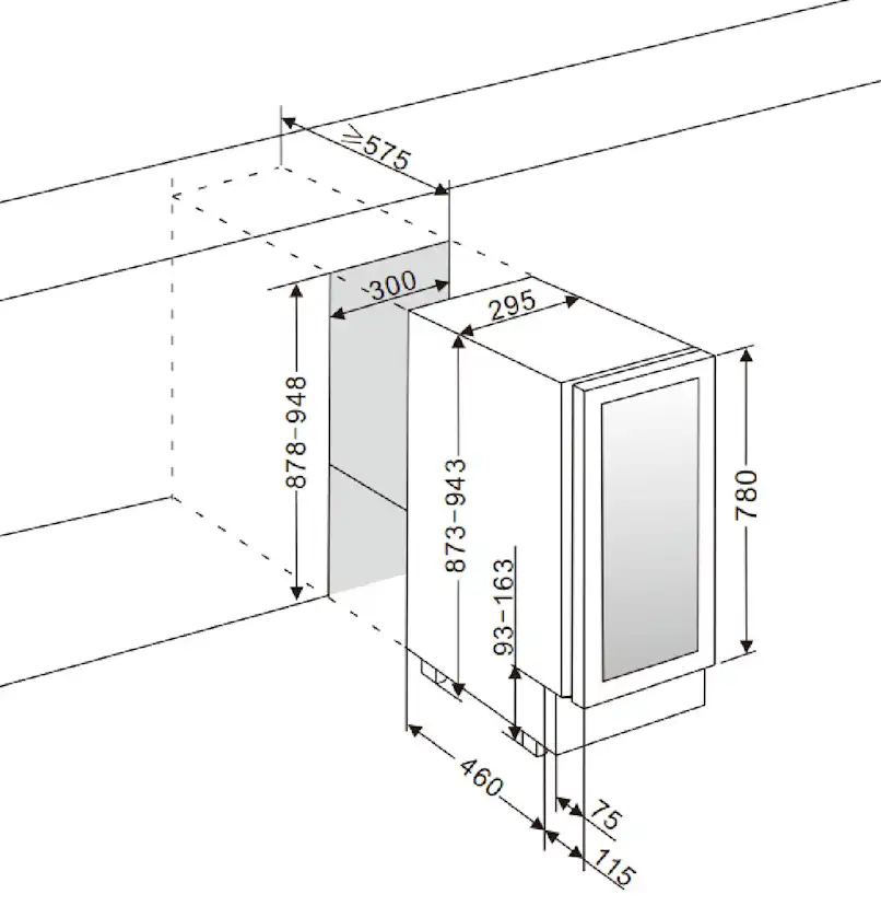 Vinkyl mQuvée WineCave 780 30D WCD30S-780