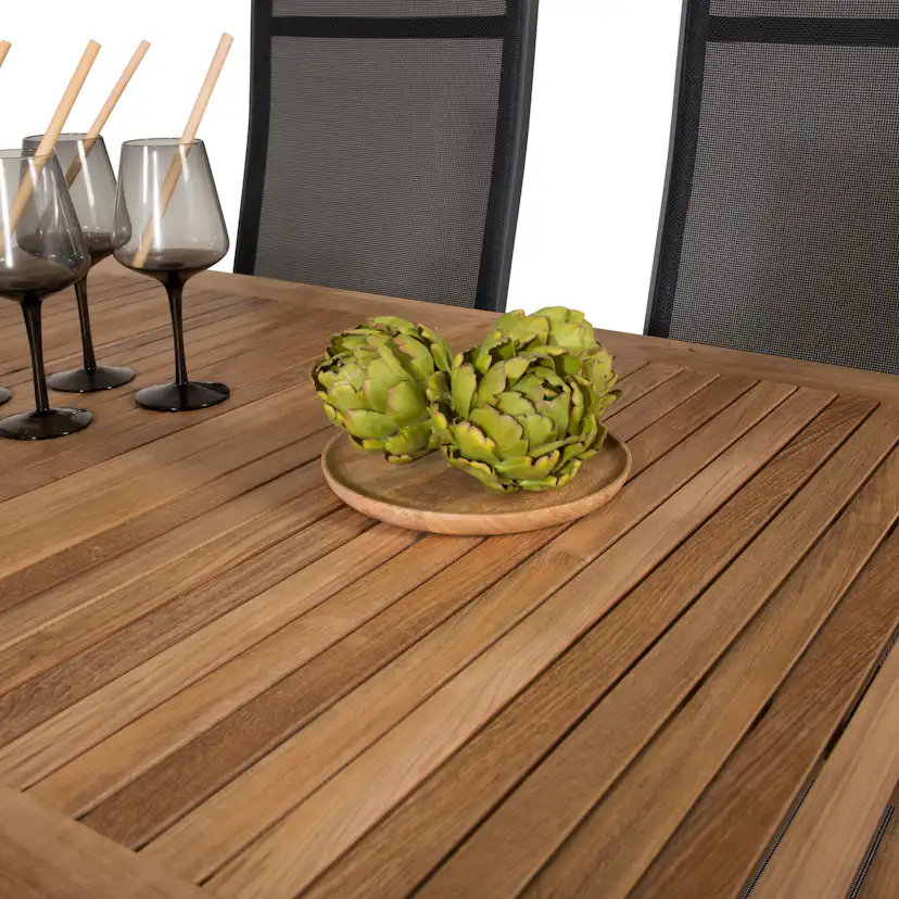 Matgrupp Venture Home Perla 160/240 med 4 Copacabana Stolar