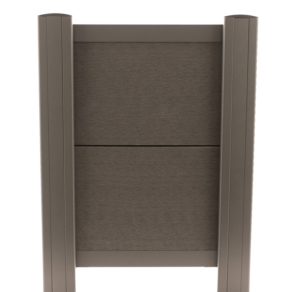 Staketset Hortus Komposit Borstat Höjd 121,1 cm