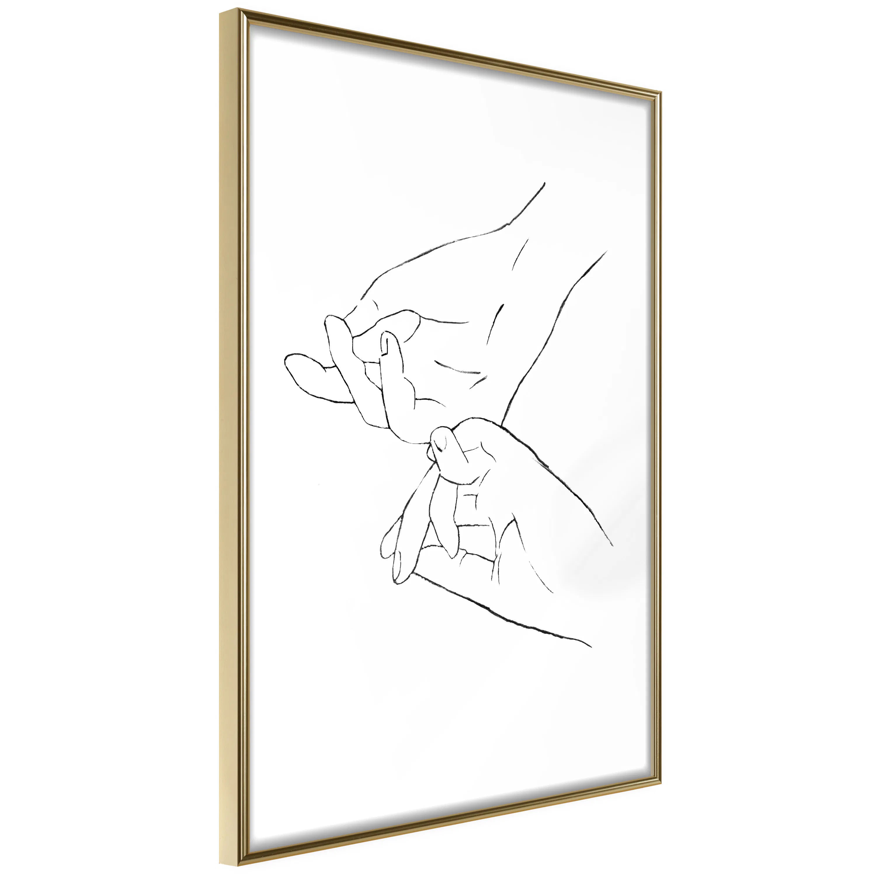 Poster Artgeist Affisch Dancing Hand