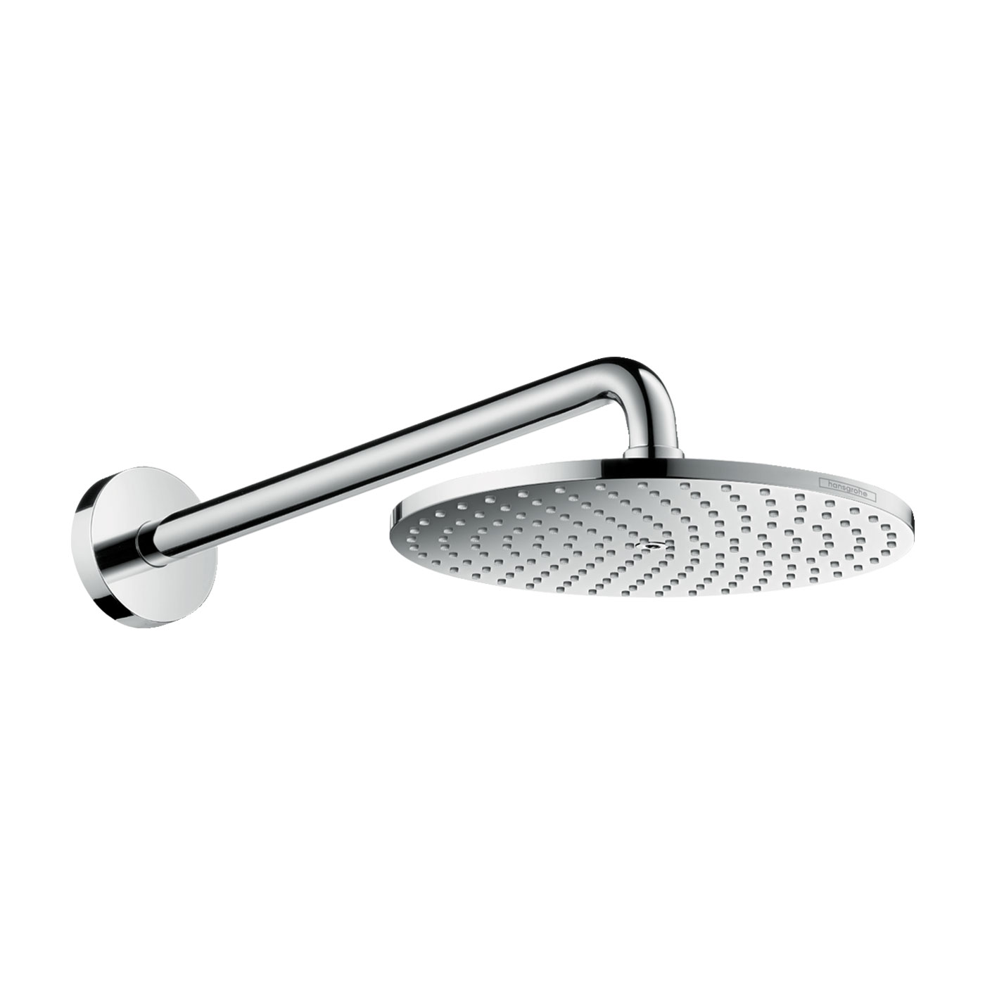Inbyggnadspaket Dusch Hansgrohe Ecostat S Takdusch: Vägganslutning