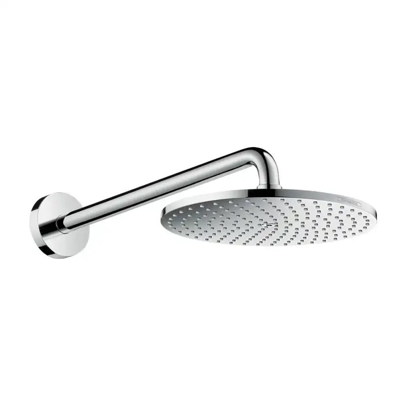 Inbyggnadspaket Dusch Hansgrohe Ecostat S Takdusch: Vägganslutning