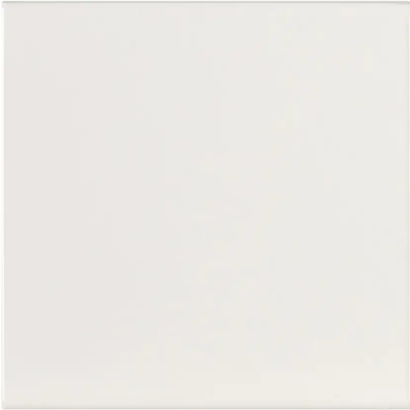 Kakeldekor Konradssons Evolution Bullnose Vit Blank 3x15 cm