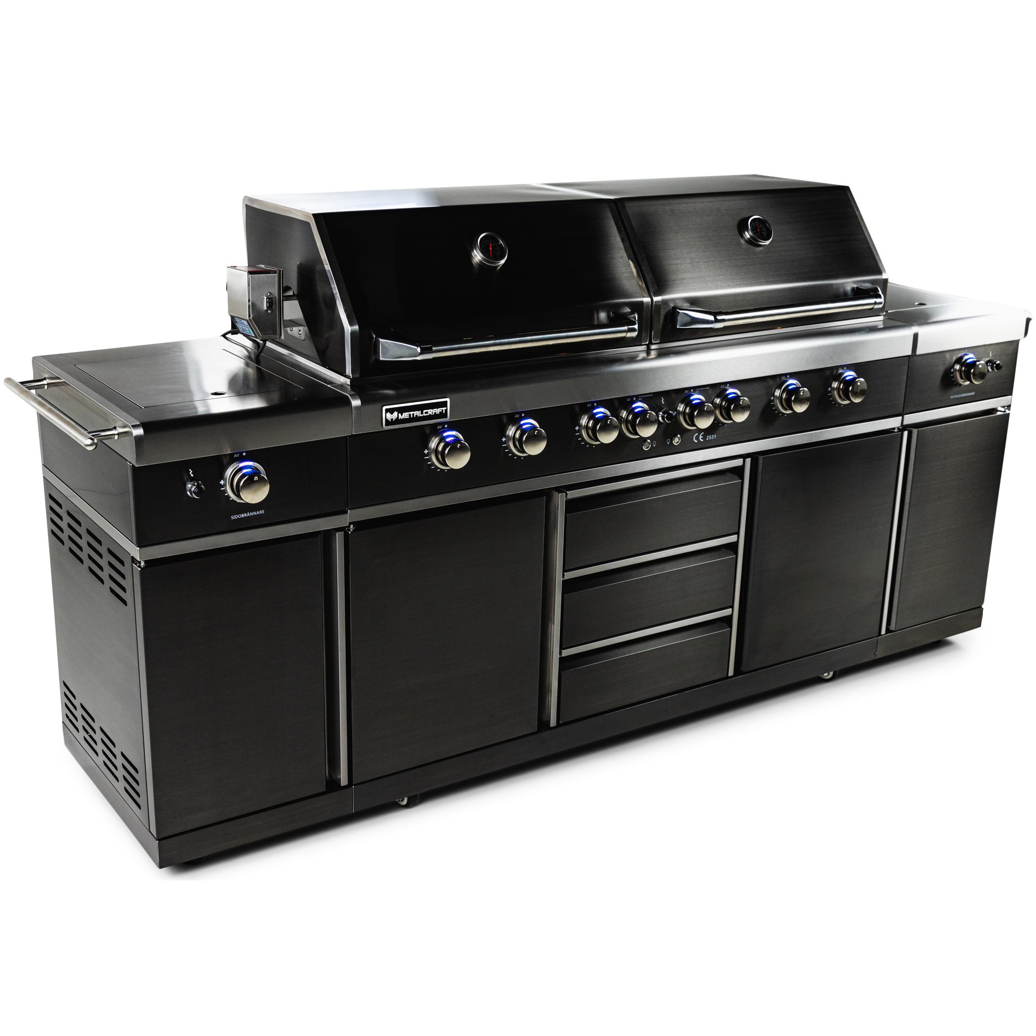 Gasolgrill Metalcraft Denver Blackline