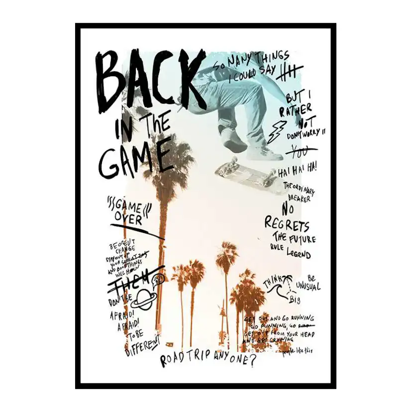 Poster Gallerix Back In The Game