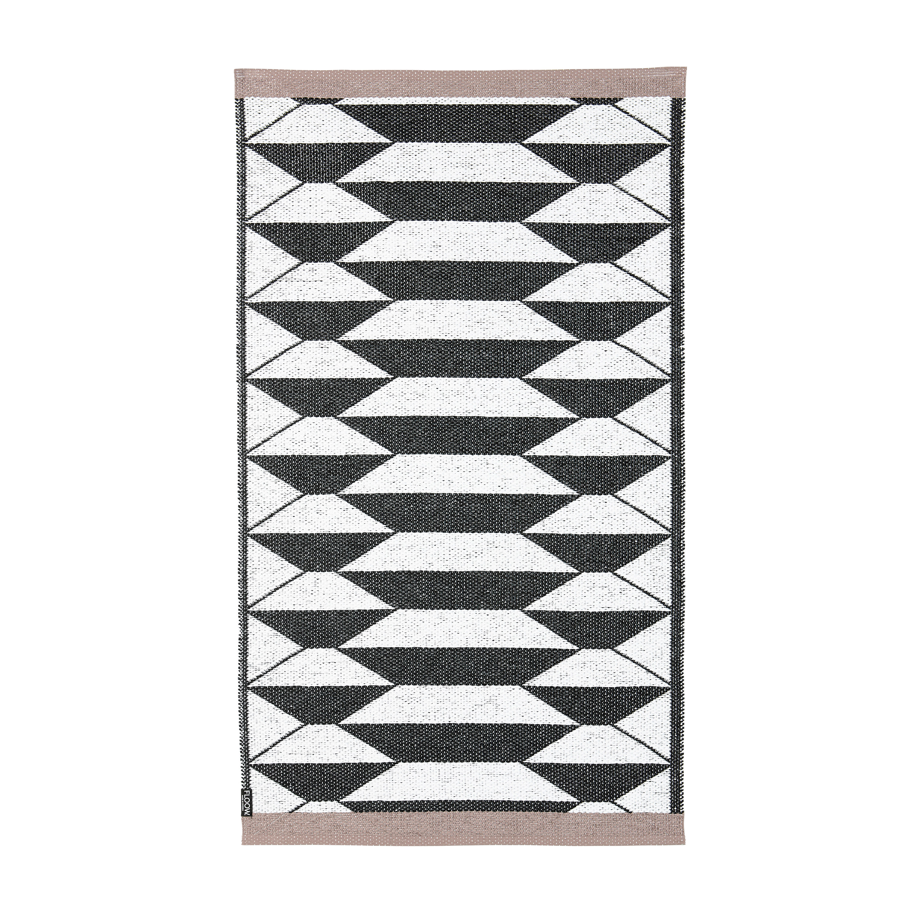 FLOOW B&W URD Urd 80x210 Beige, 80x210 cm