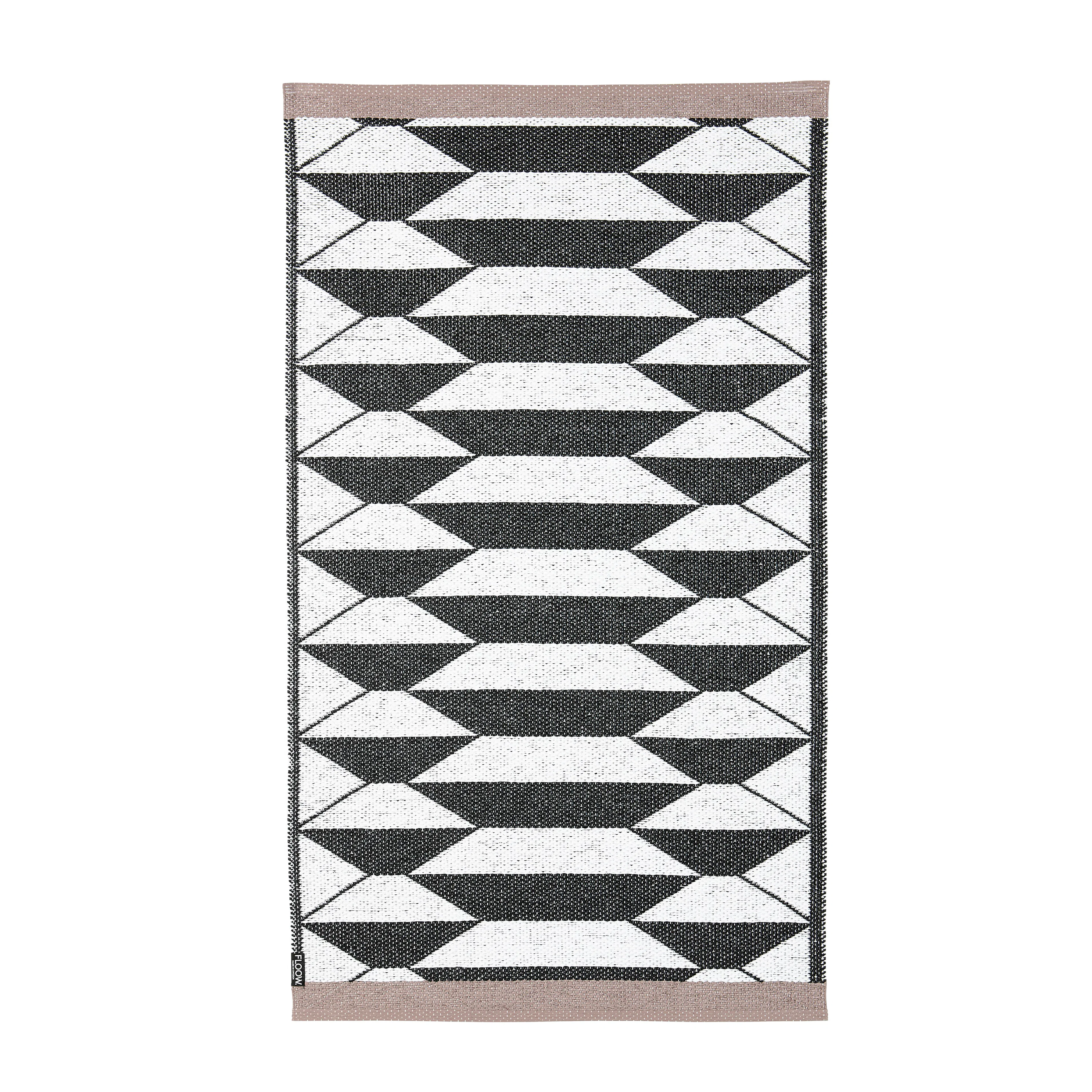 Plastmatta Horredsmattan Floow B&W Urd
