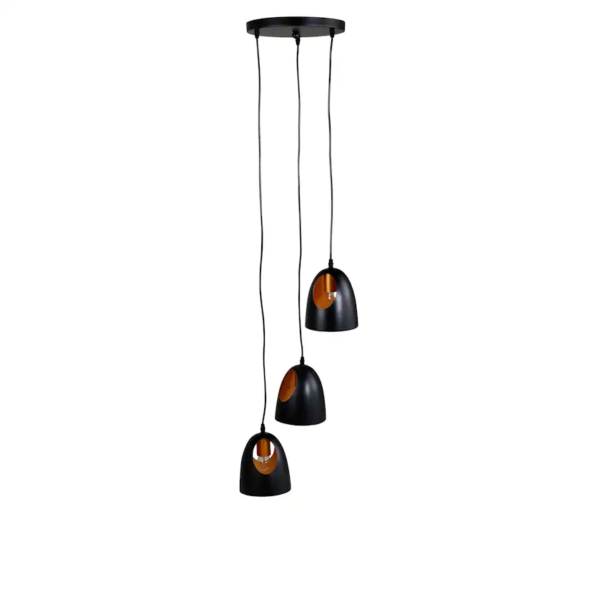 Taklampa Venture Home Emilio Rund 3L