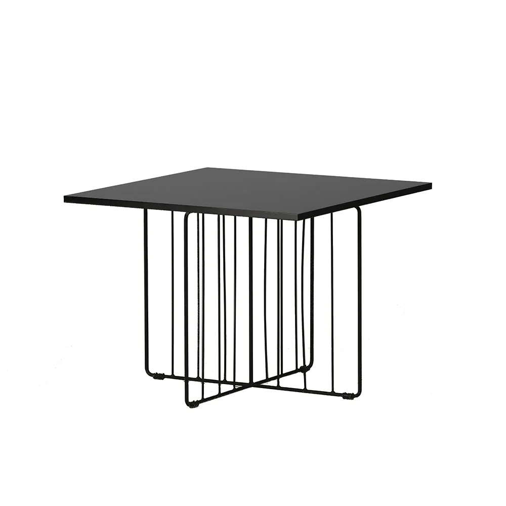 Dayton Sofa Table - Black / Black MDF Svart