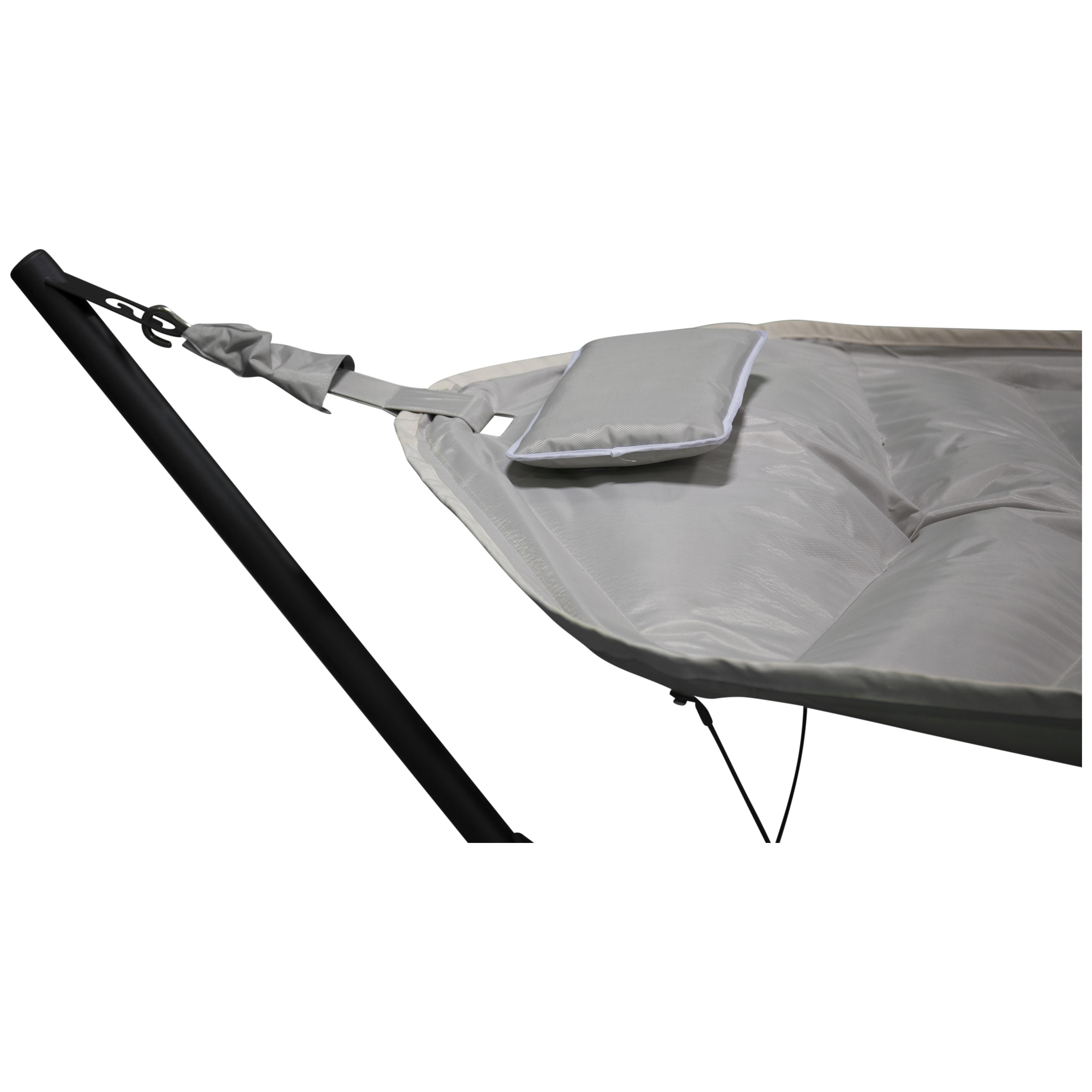 Niño - Hammock - Beige Fabric / black Frame Svart/Beige