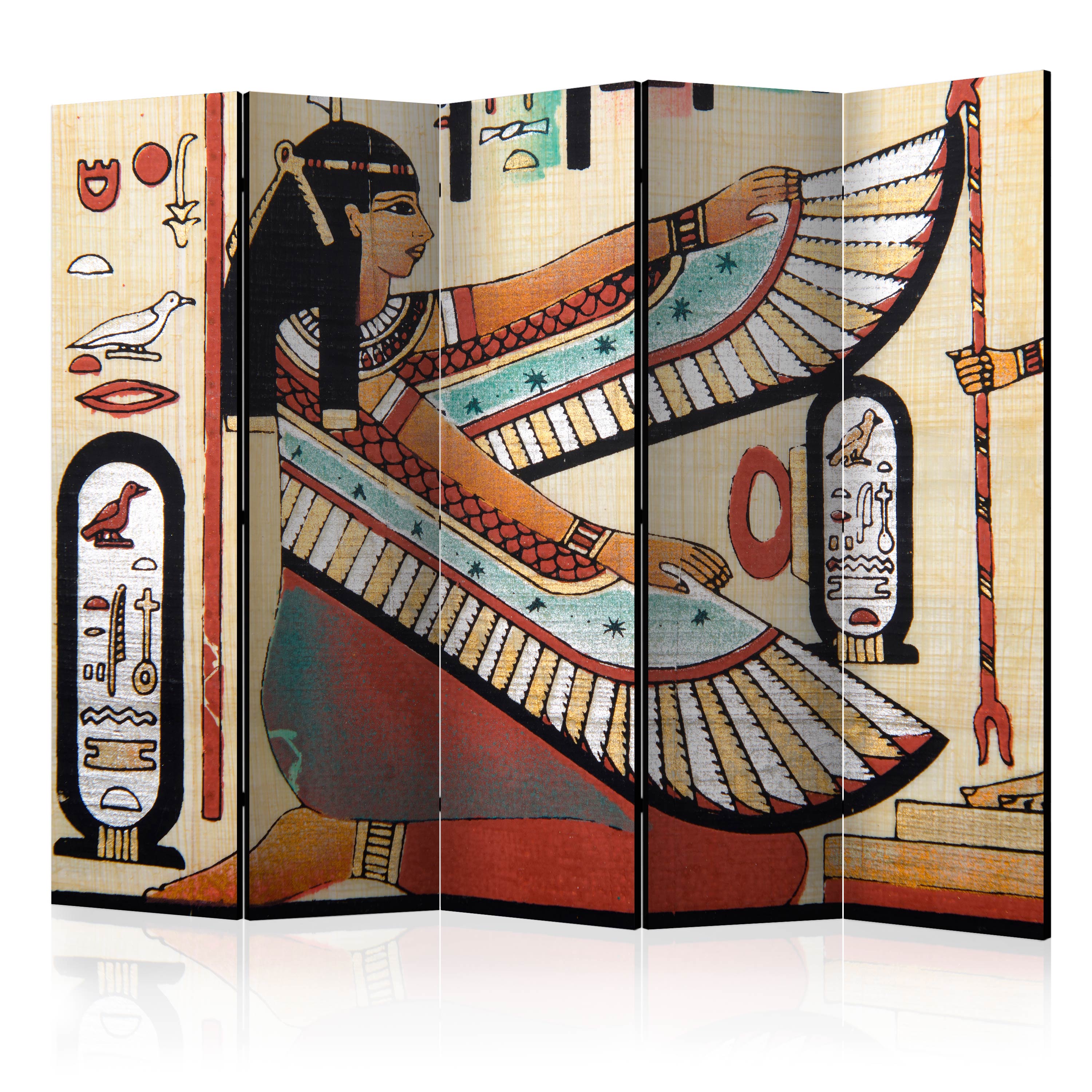 Rumsavdelare Skärmvägg Arkiio Egyptian Motif II 225x172 cm