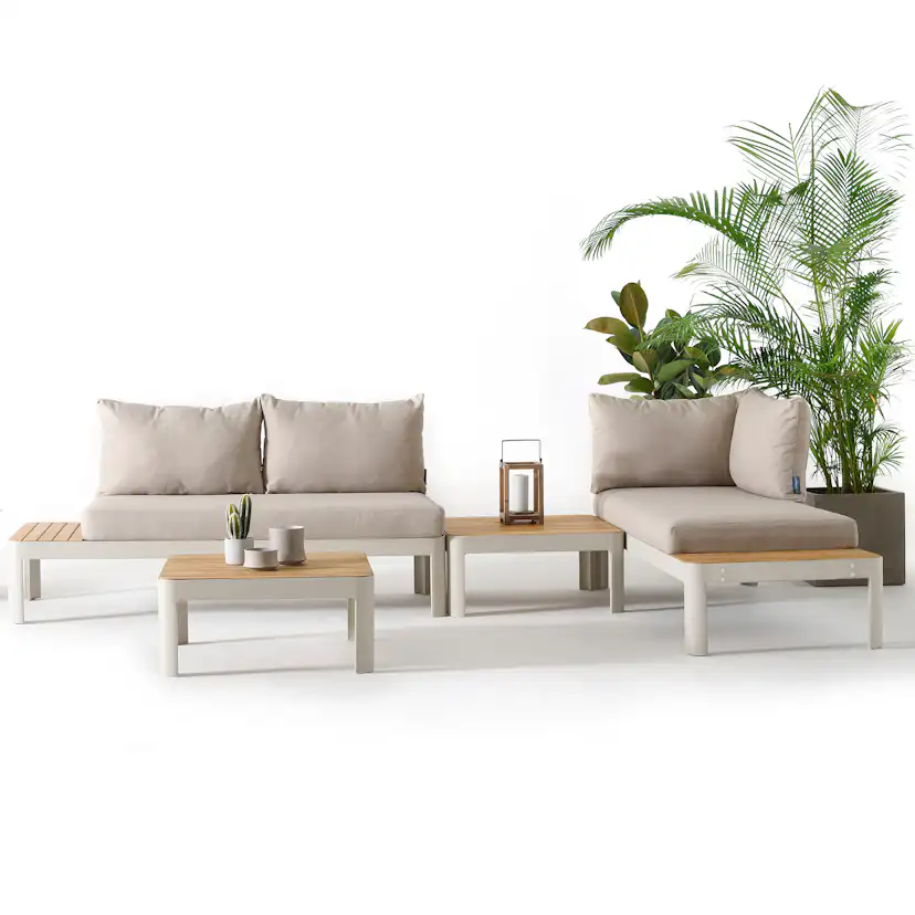 Loungegrupp LifestyleGarden Portals 4-sits med 2 bord