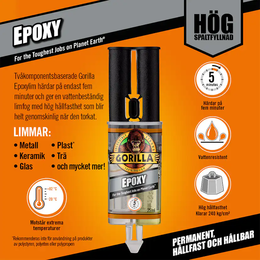 Lim Gorilla Epoxy 25 ml