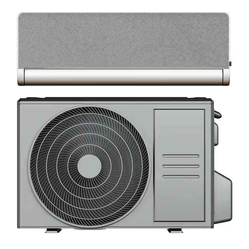 Luftvärmepump ELL Front Silver