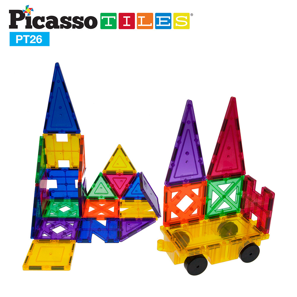 Magnetplattor Picasso Tiles 26 bitar