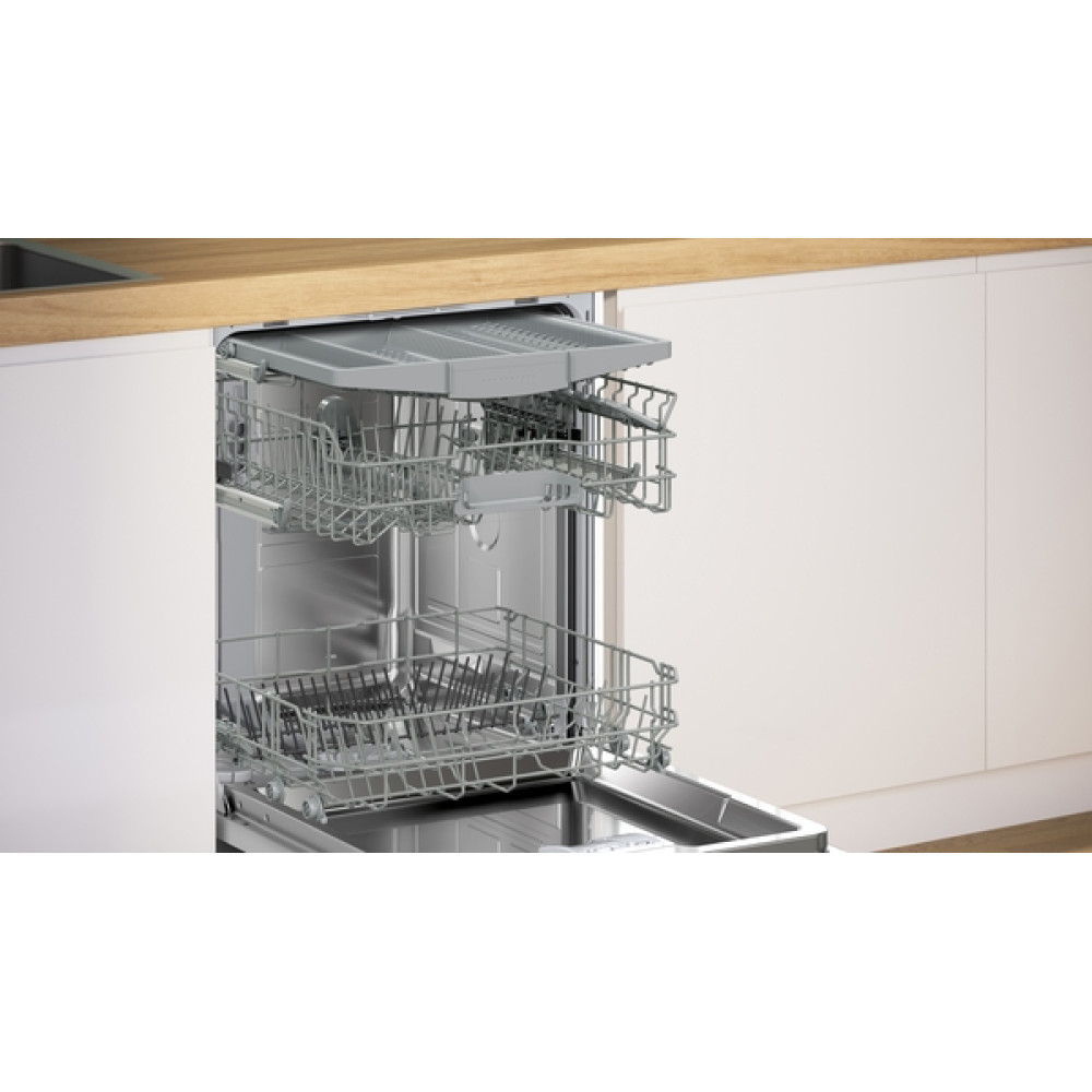Bosch SMU4HMW01S Serie 4, diskmaskin, 60 cm, Vit Vit