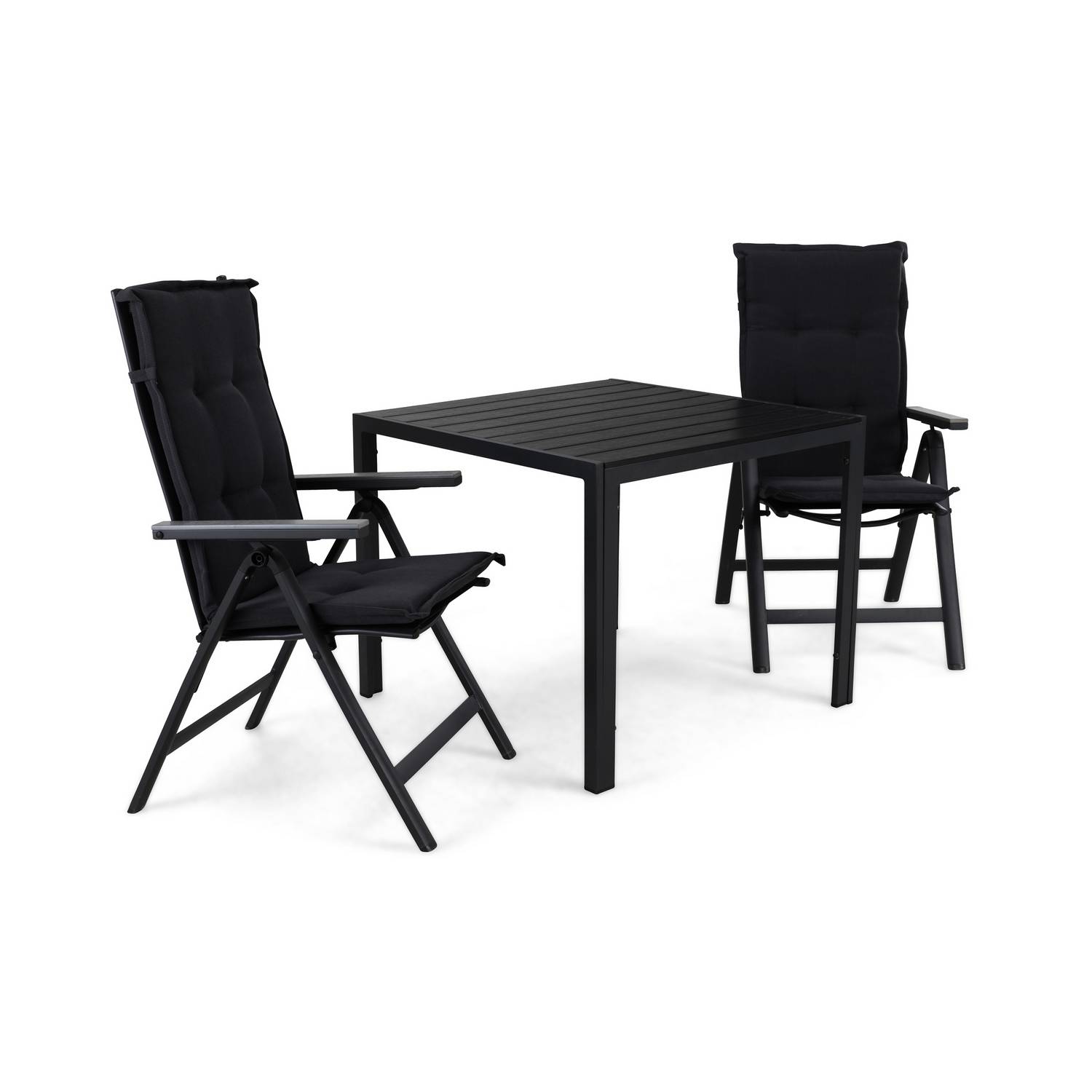 Matgrupp Comfort Garden Tunis Matgrupp Utomhus 90 med 2 Monaco Positionsstol m Dyna