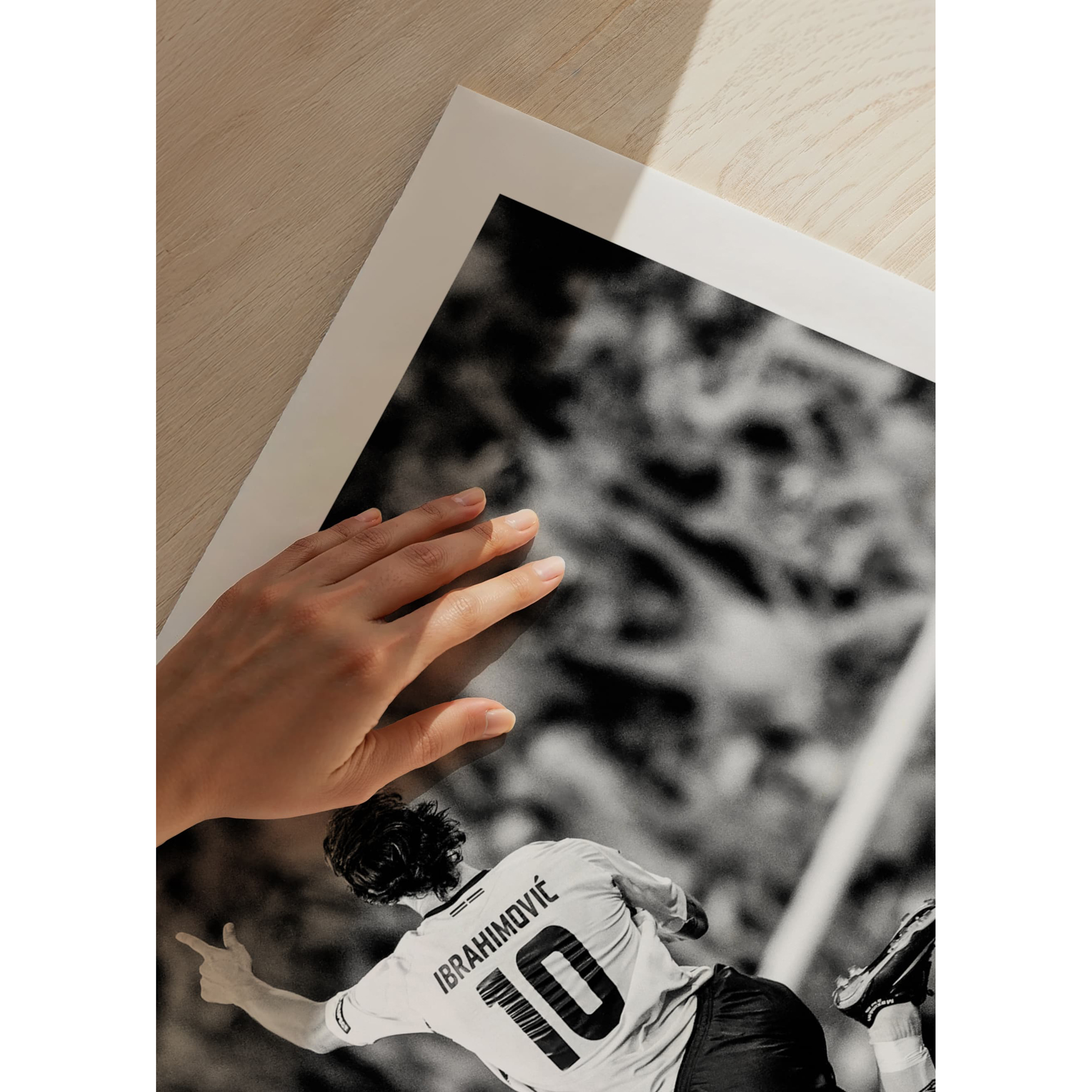 Poster Gallerix Zlatan Ibrahimovic 2008 B&W