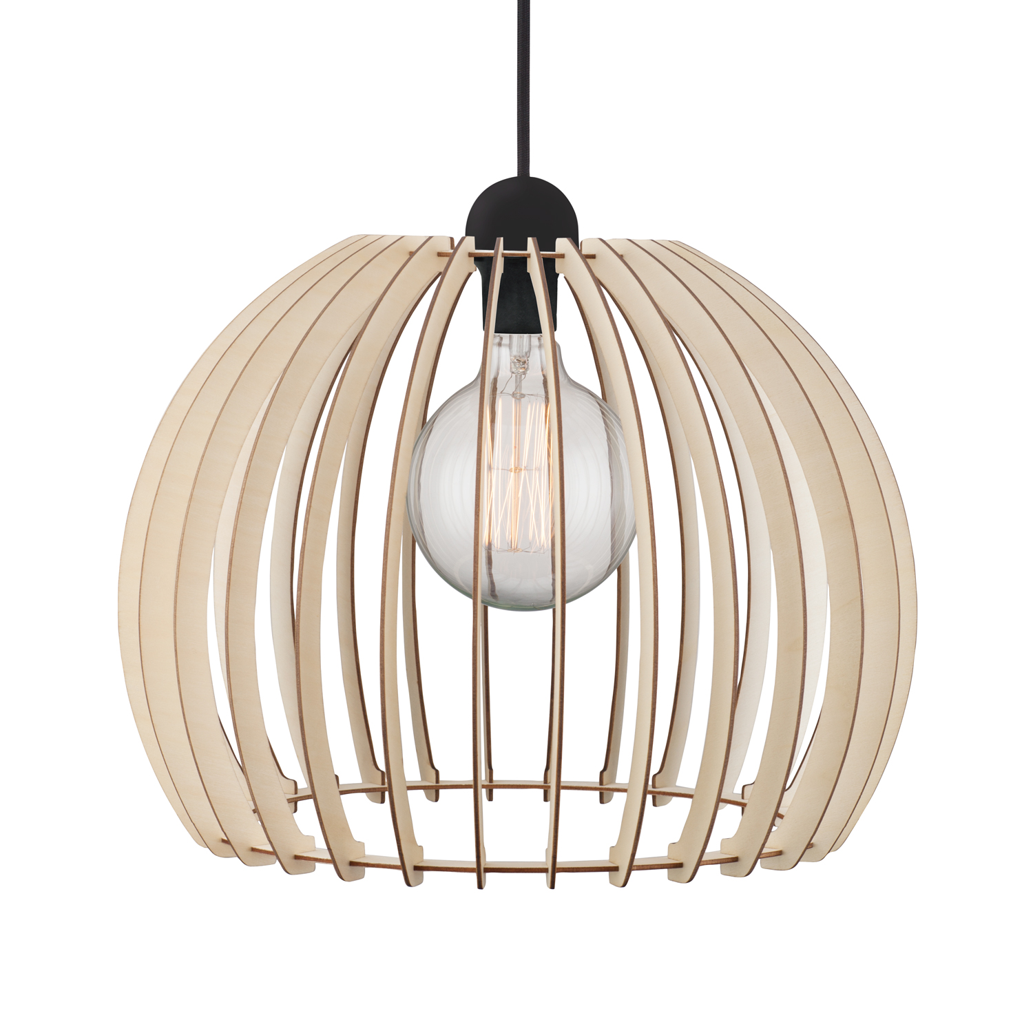 Taklampa Nordlux Chino E27 Trä
