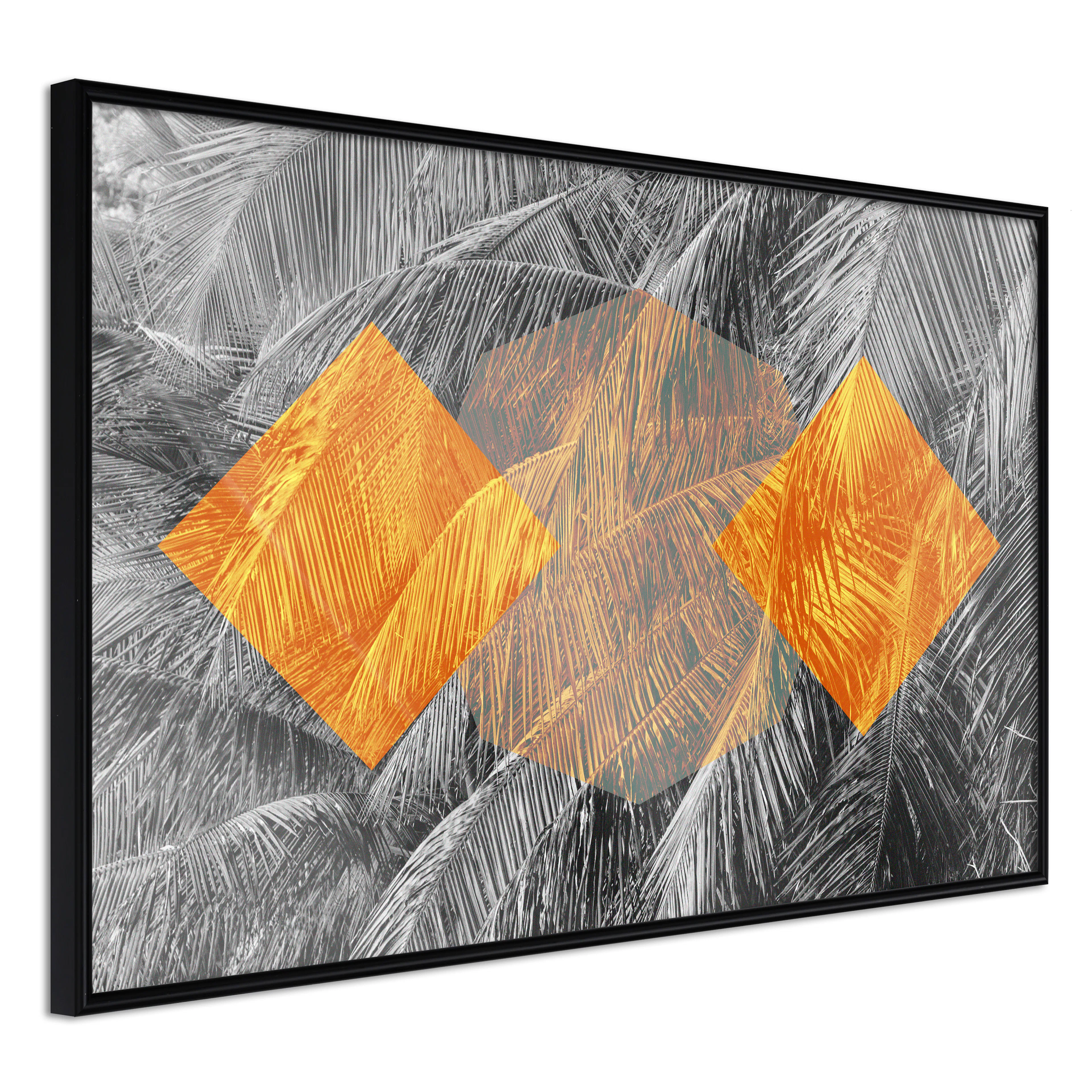 Affisch - Exotic Form [Poster] 30x20 Svart ram, 30x20 cm