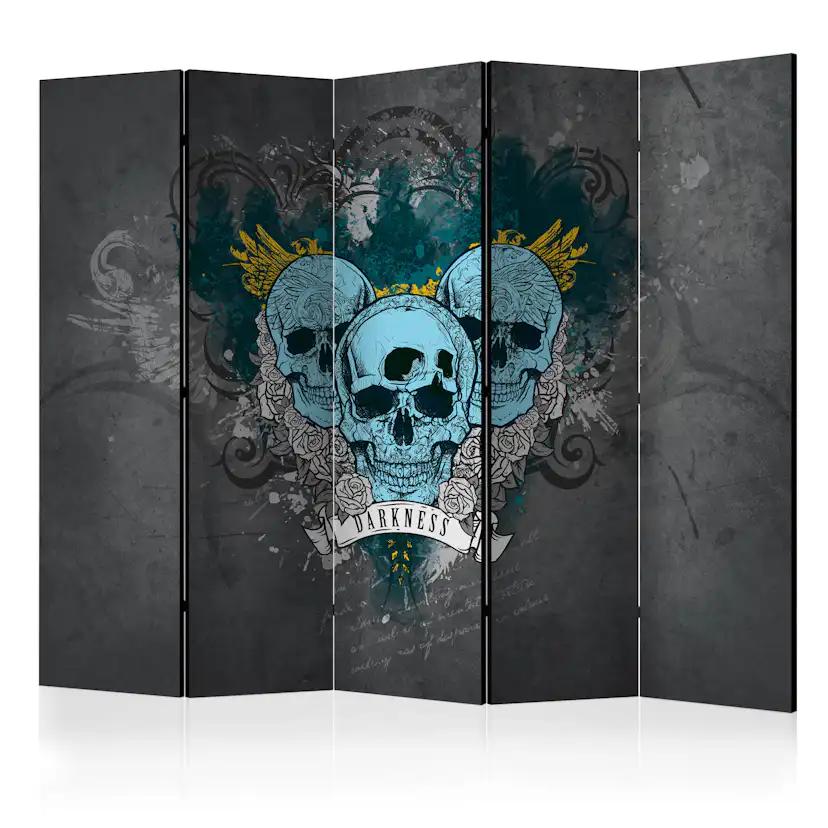 Rumsavdelare Skärmvägg Arkiio Darkness III 225x172 cm
