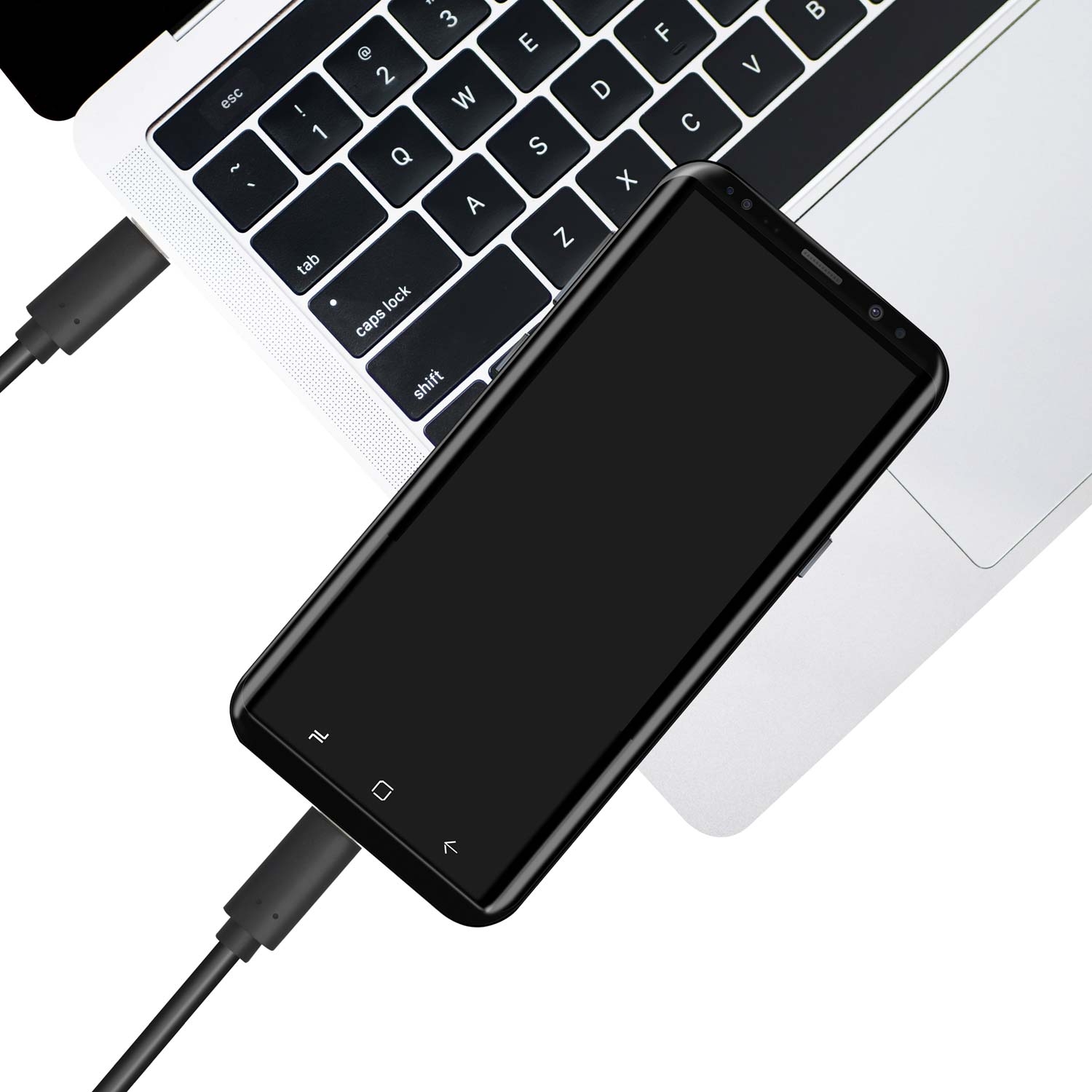 USB-C-kabel LogiLink USB 3.2 Gen2 4K/60Hz 100W 0,5 m