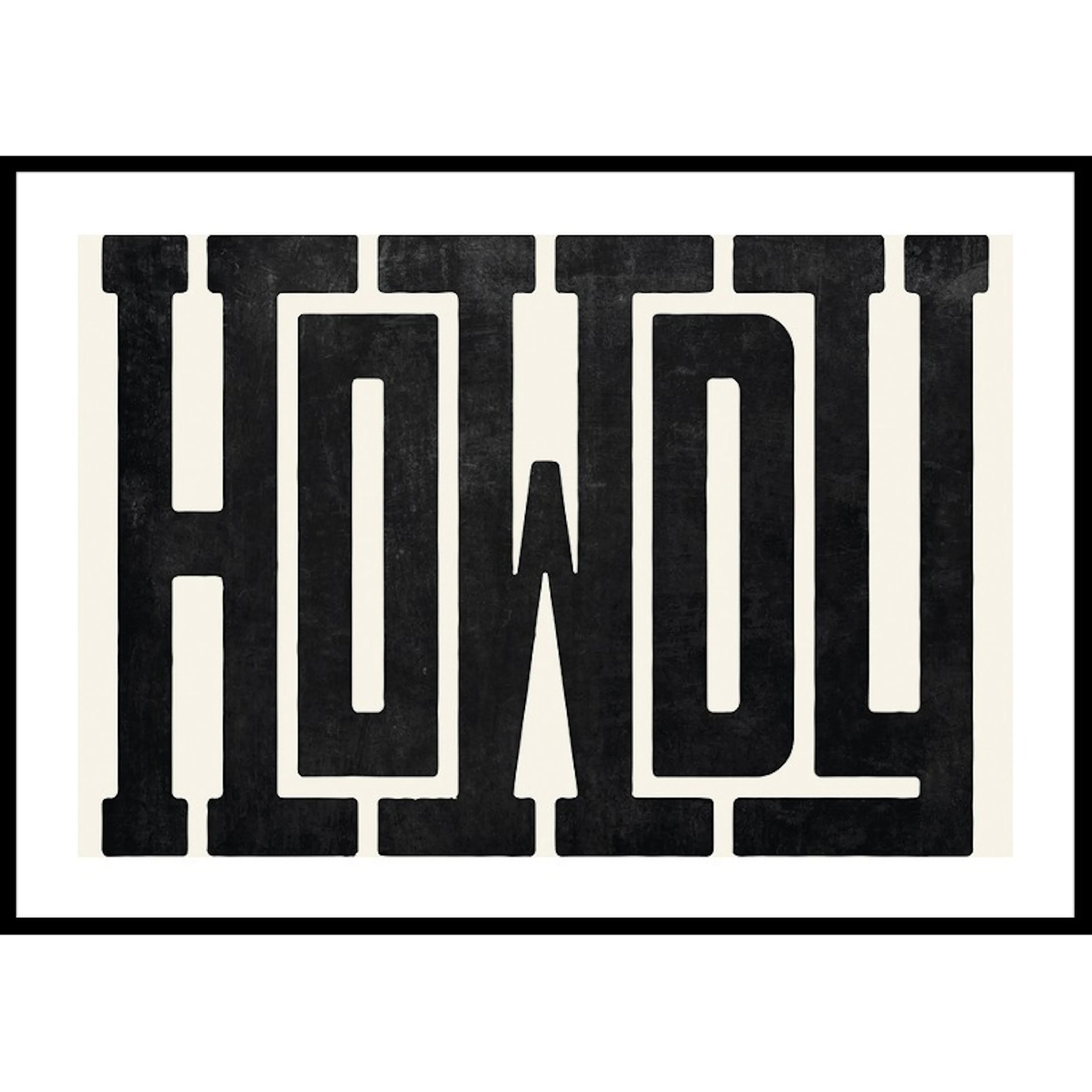 Howdy 30x40 30x40 cm