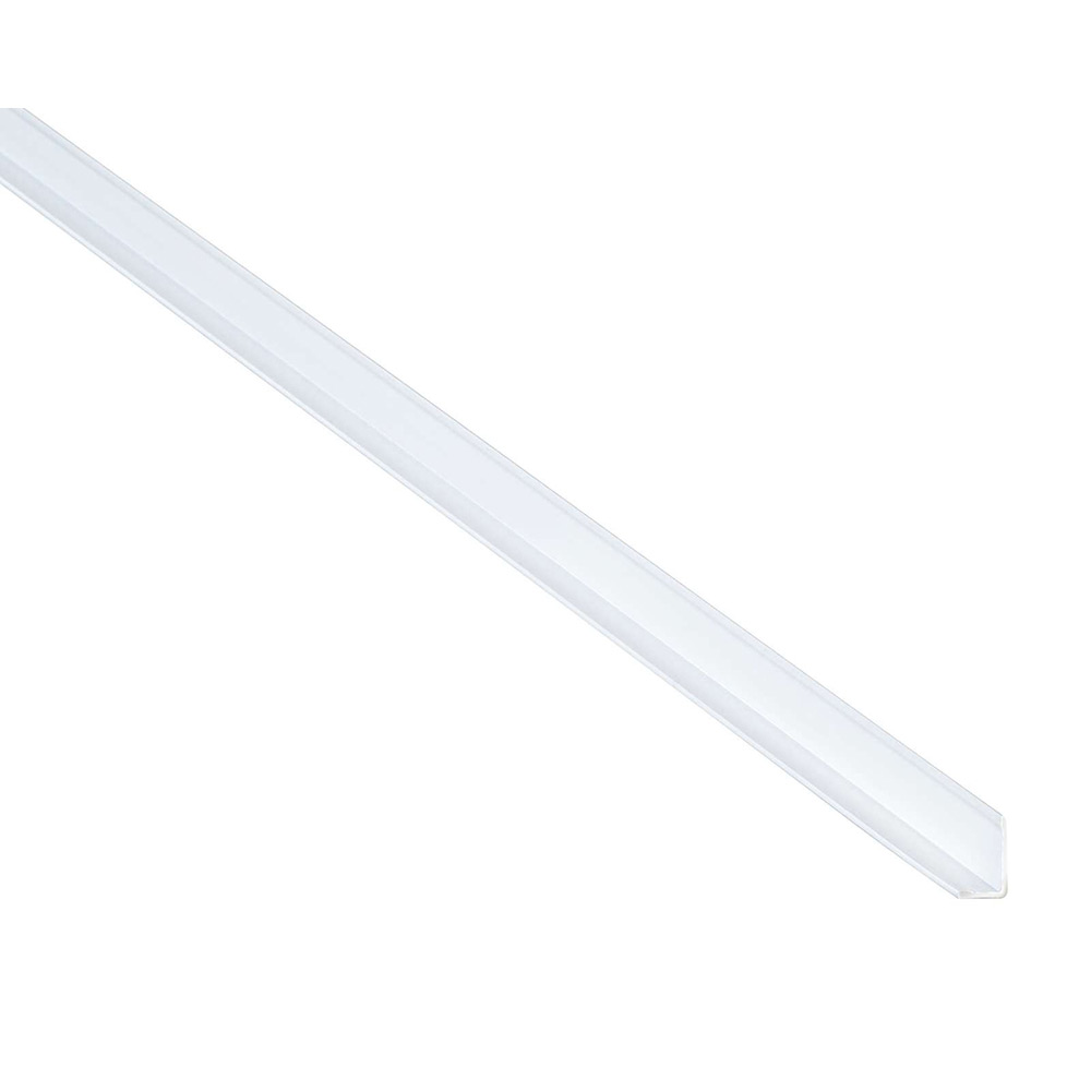 Tillbehör Fibo Stänkskyddsskivor L-list alu Vit 580mm