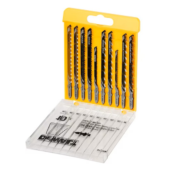 Sticksågsblad DeWalt DT2290 För Trä 10 Delar