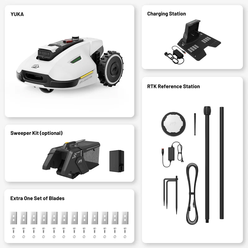 Robotgräsklippare Mammotion YUKA 2000 Utan Slinga
