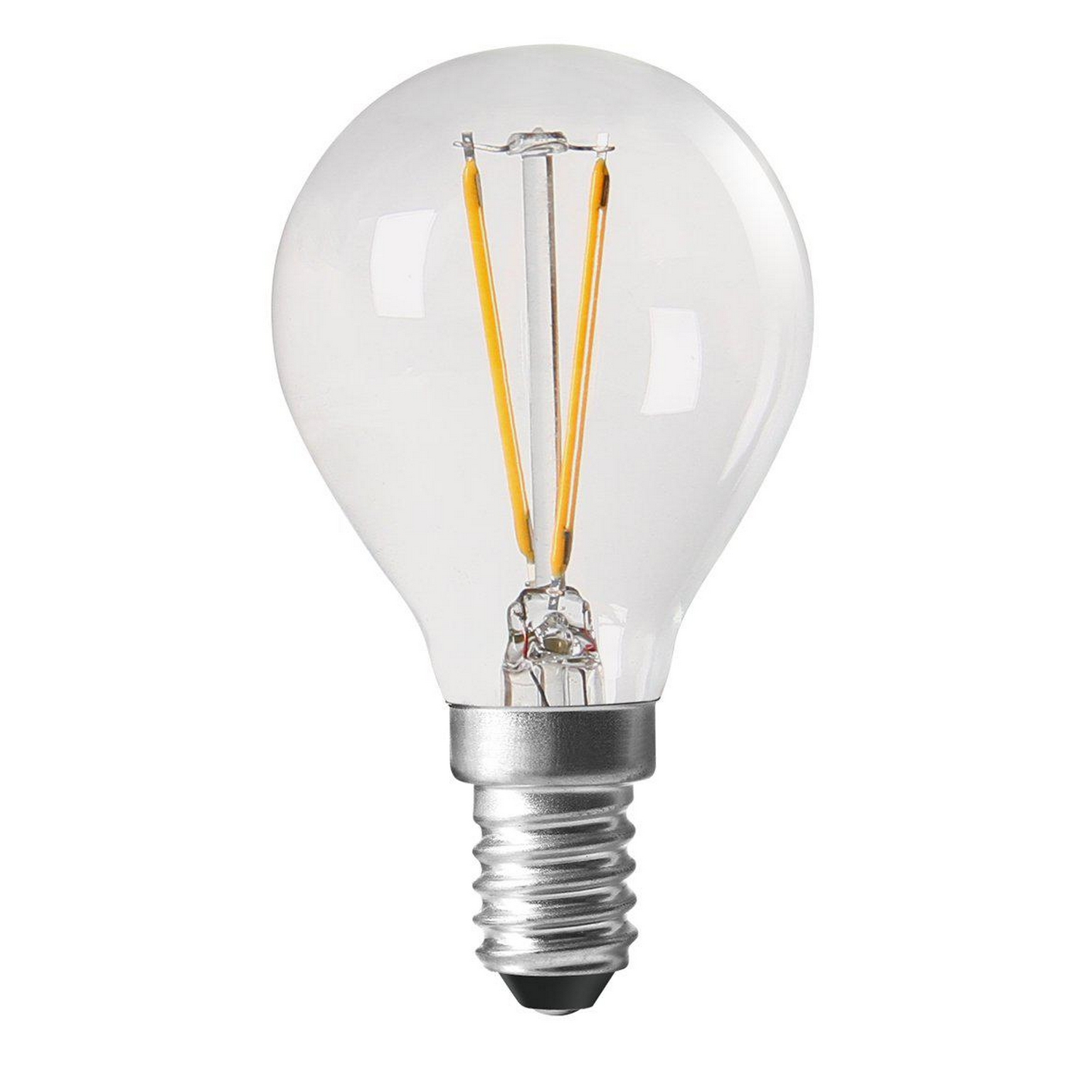 LED-lampa PR Home Shine Filament Klot Clear E14 2,5 W