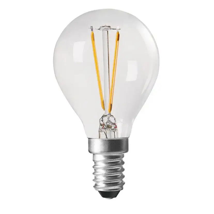 LED-lampa PR Home Shine Filament Klot Clear E14 2,5 W