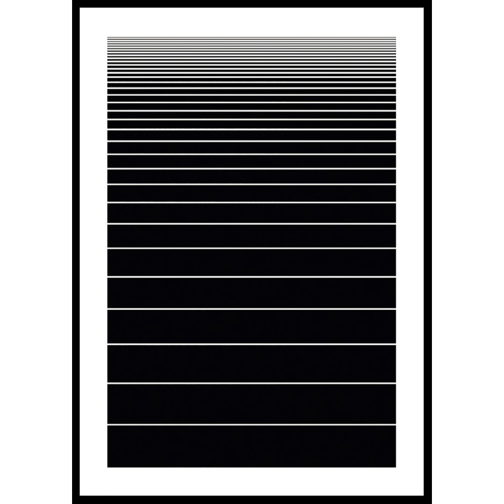 Poster Gallerix Minimalistic Black And White
