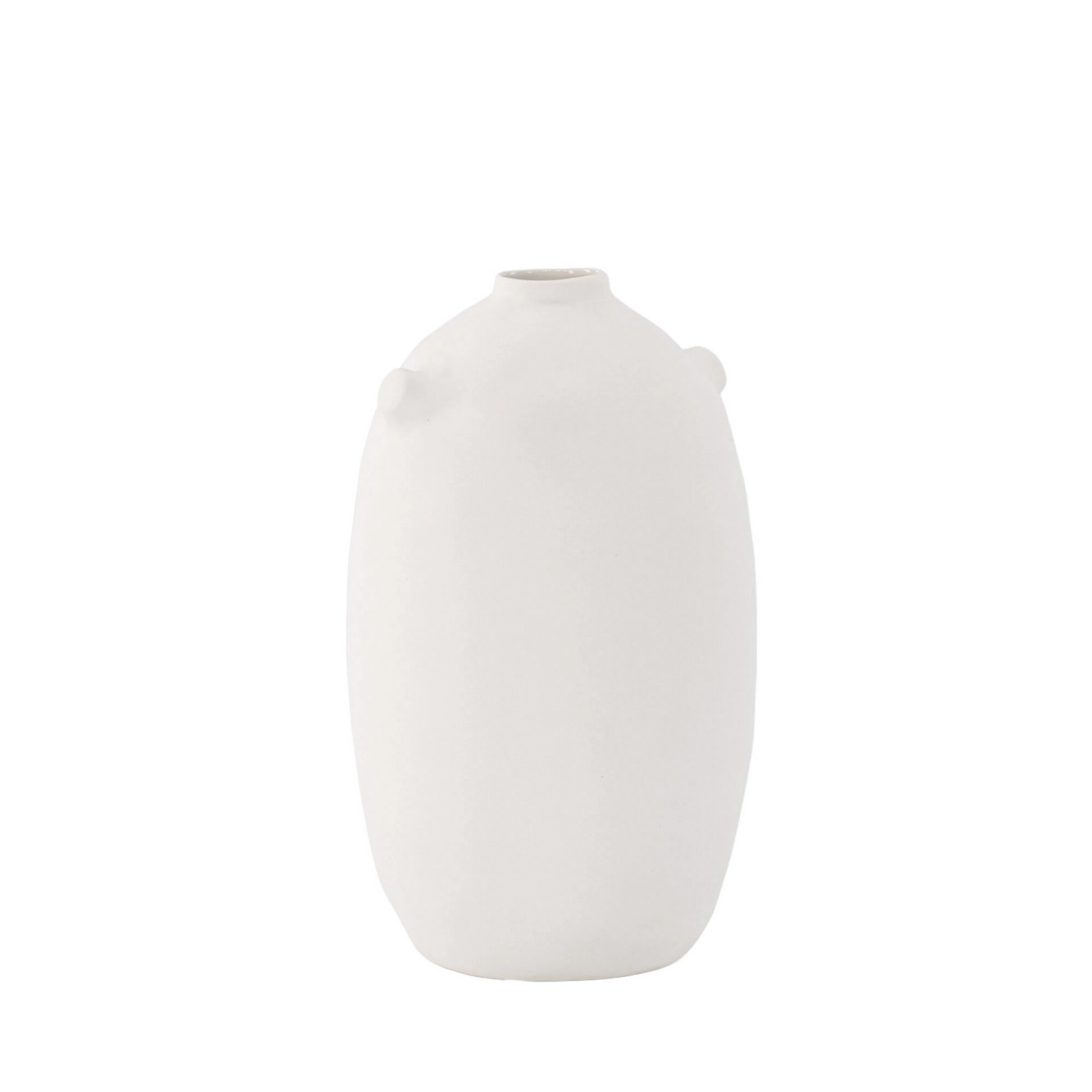 Madi Vase - Off White - 17*17*28Hcm Vit