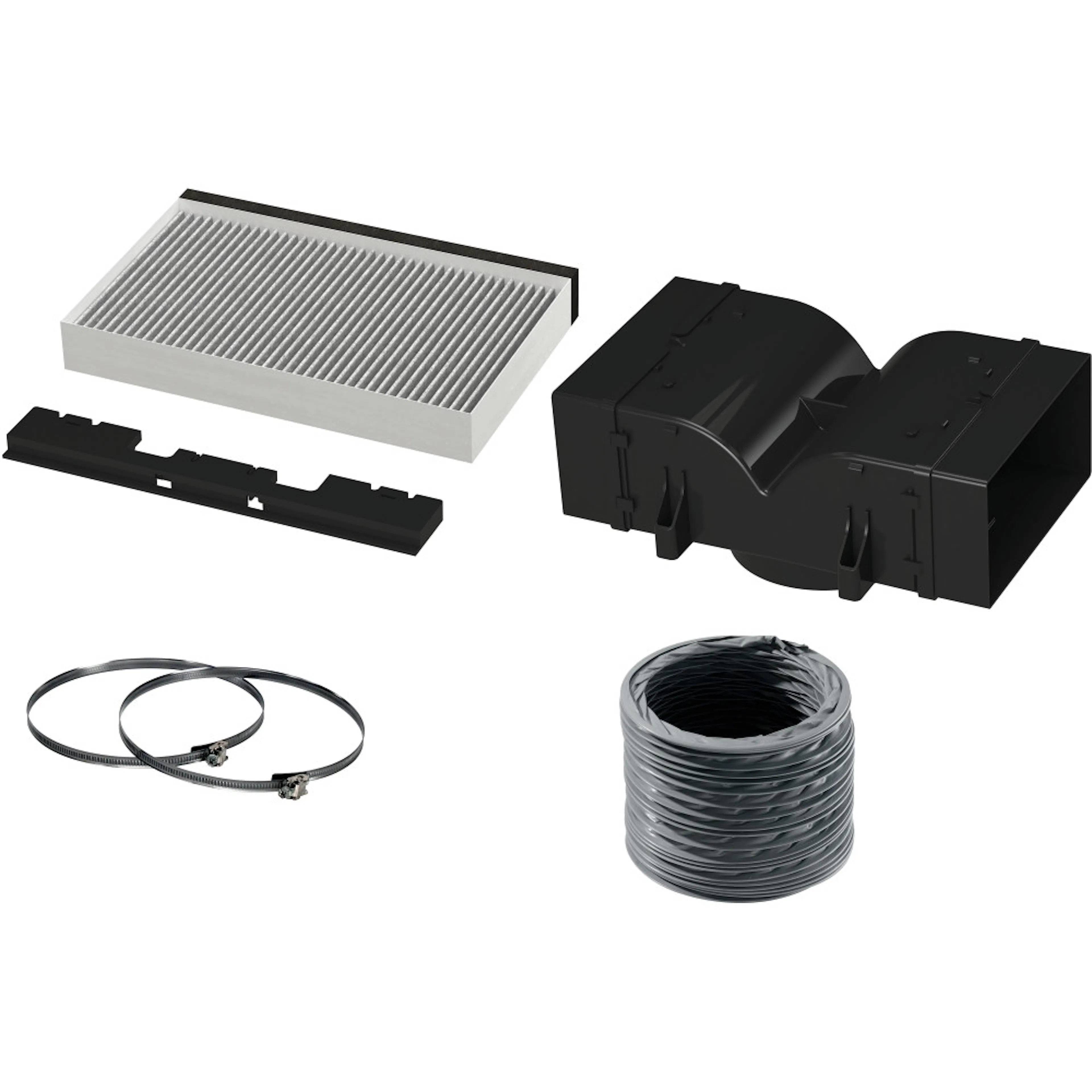Kolfilter Bosch DIZ2CB1I4 Clean Air Standard Recirkulationsset