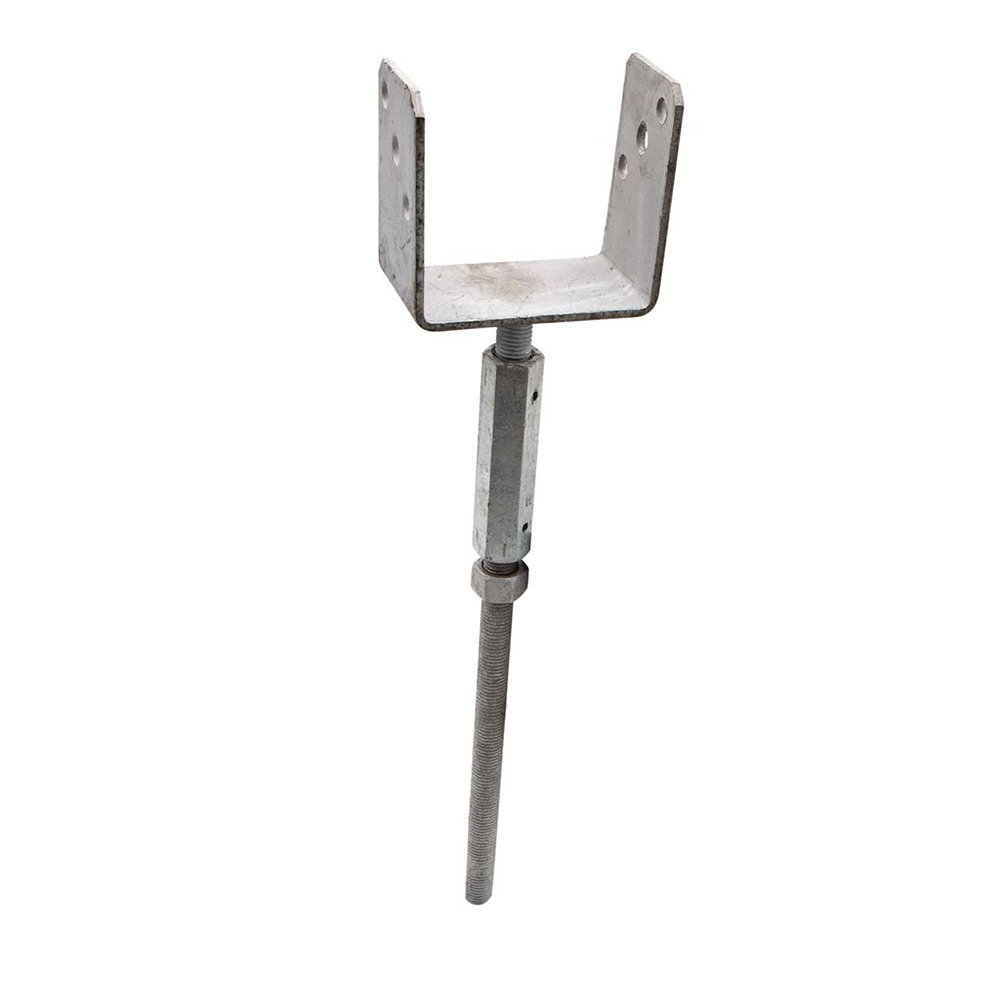 Stolphållare Csah 98x60x334-408 98x60x334-408 mm