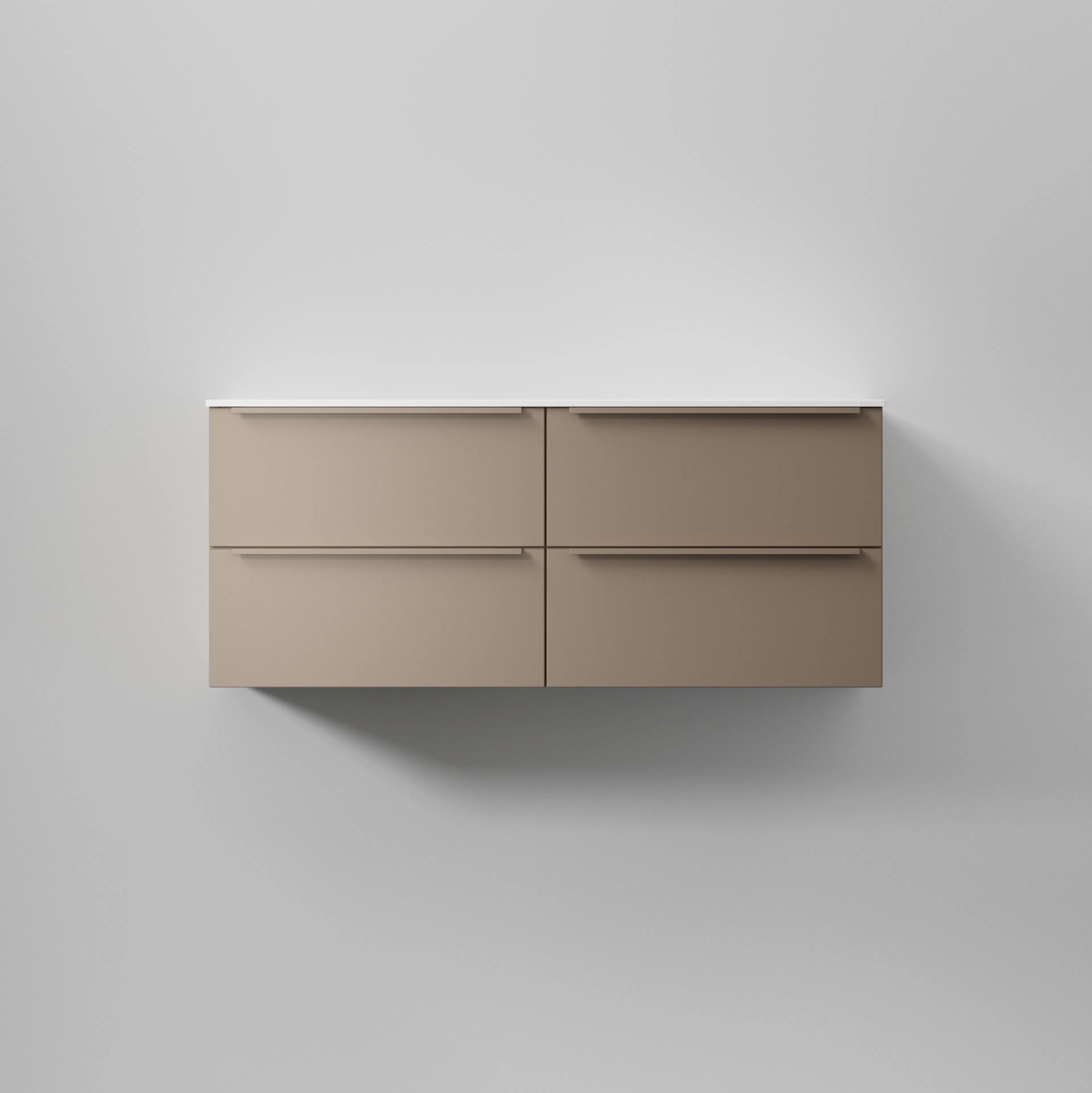 Kommod Core Avant 120 D Warm Clay, 4 Lådor Warm Clay, 1200x454x500 mm