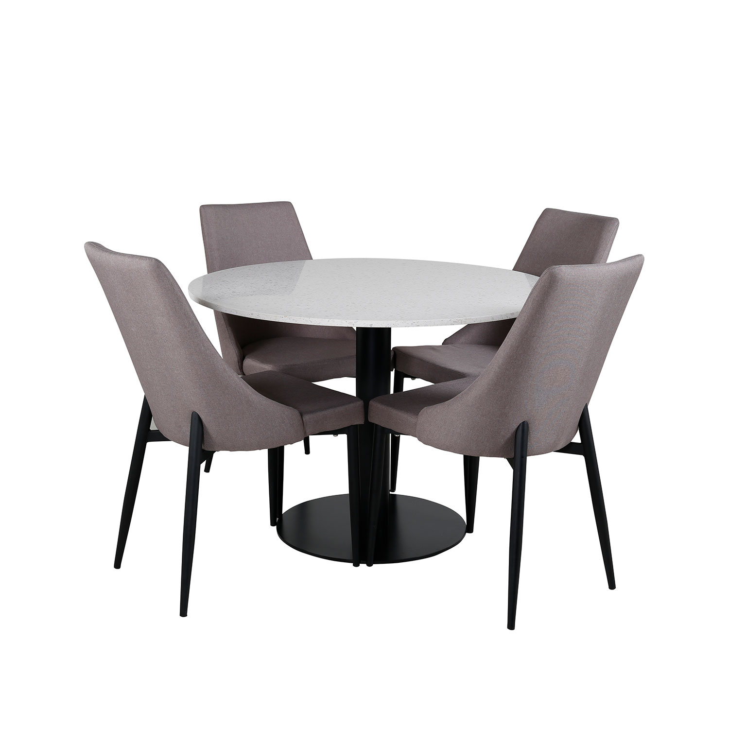 Matgrupp Venture Home Razzia med 4 Leone stolar